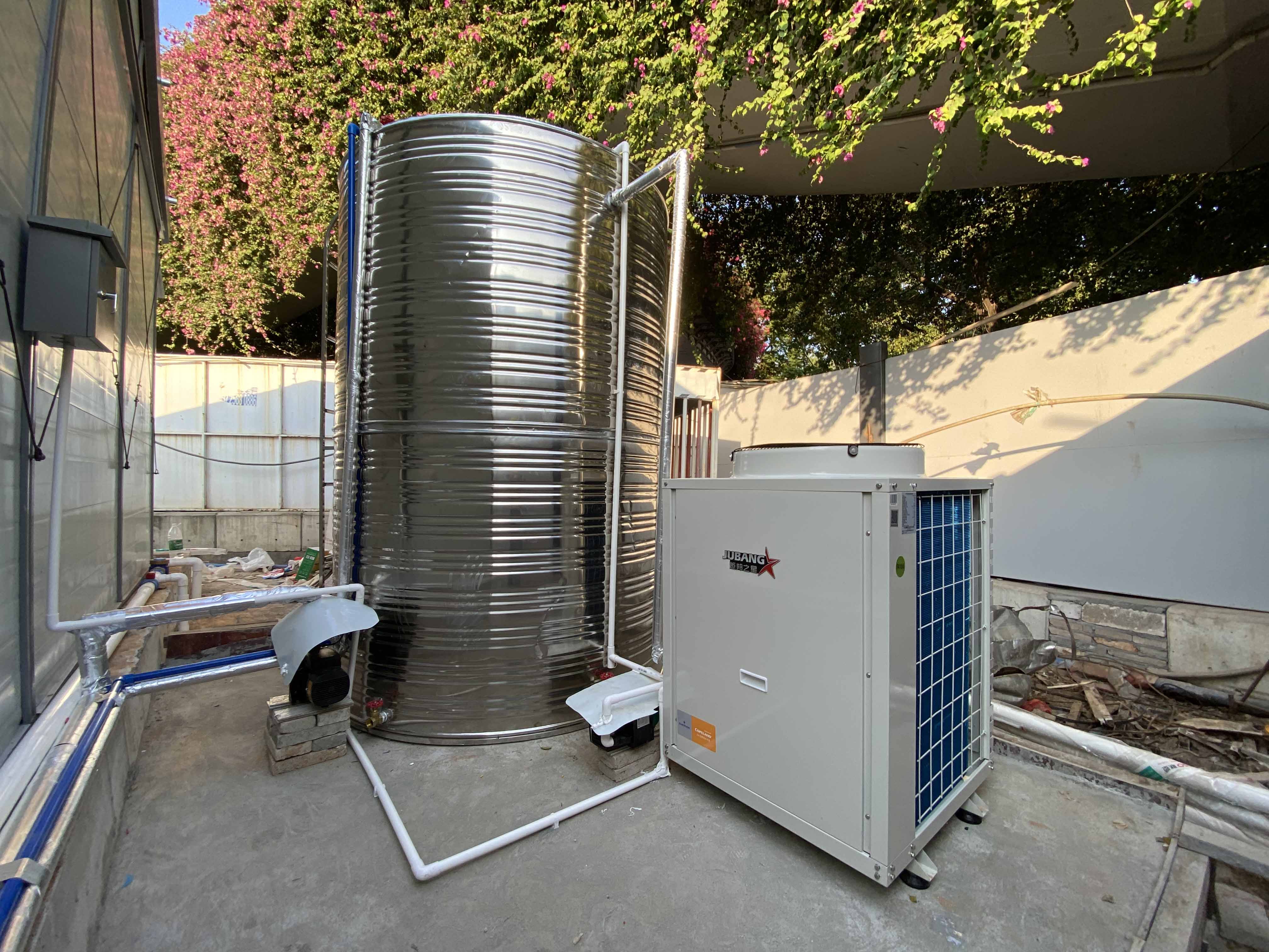 白云区工地空气能热水工程