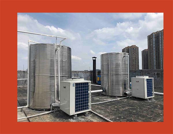 空气能热水器分体式机组
