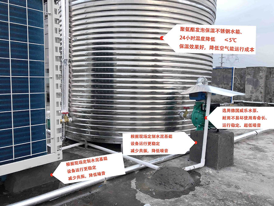 工厂宿舍热水工程